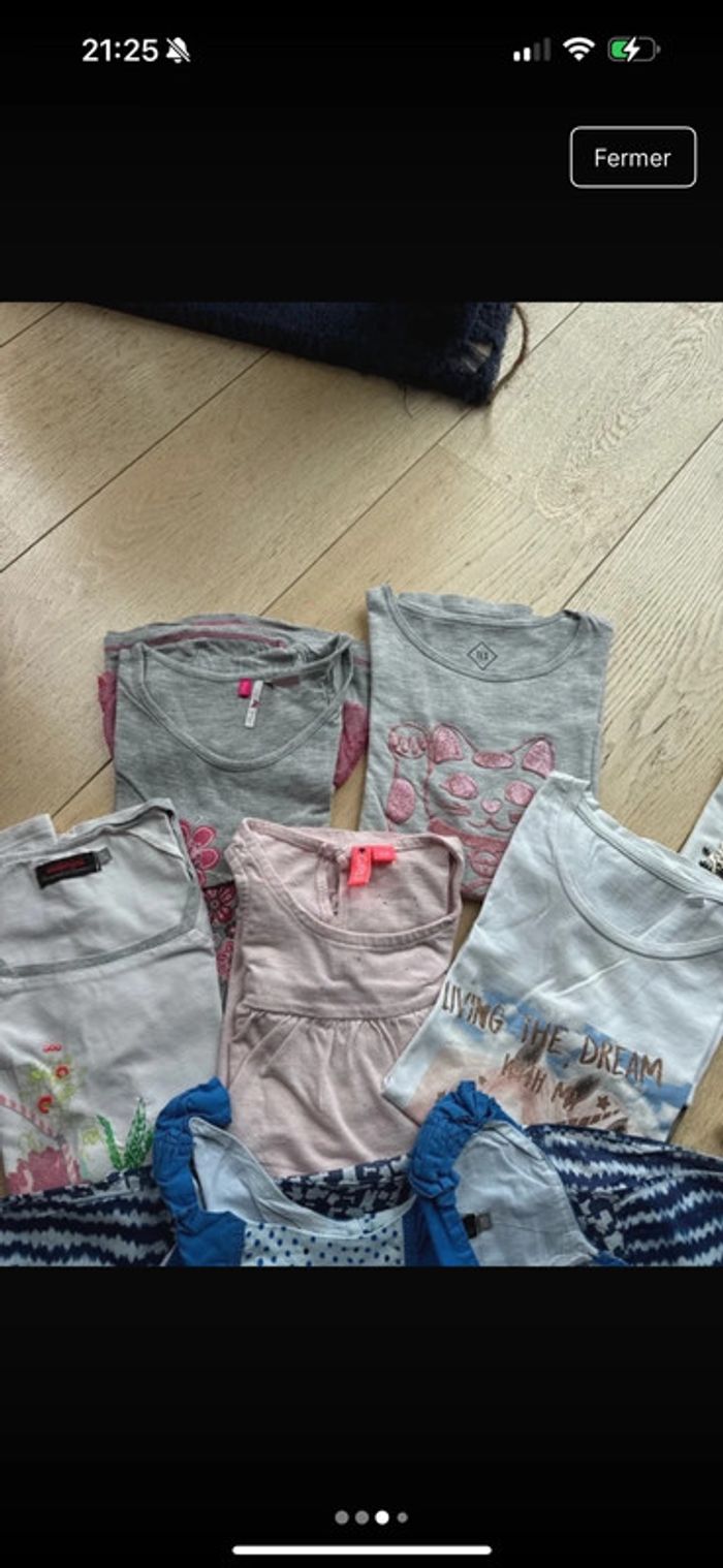 Lot t-shirt fille - photo numéro 3