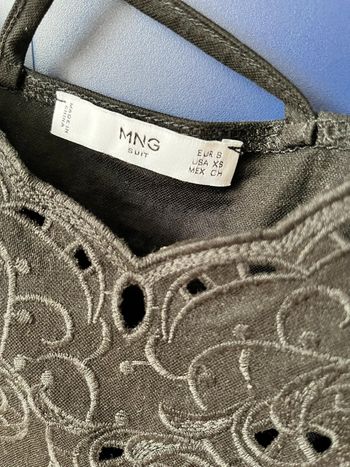 Débardeur mango noir taille S