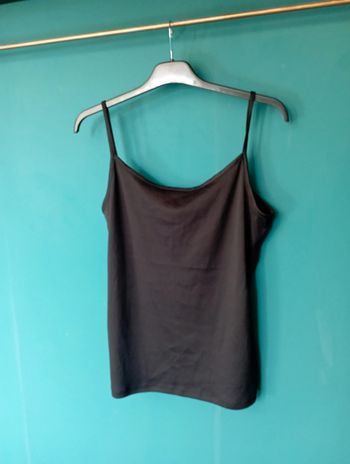 Débardeur maille fine noire
