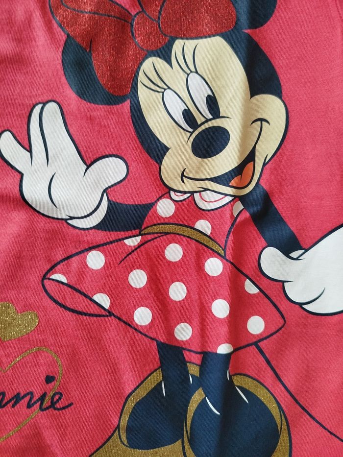 Tee shirt Minnie rose - photo numéro 2