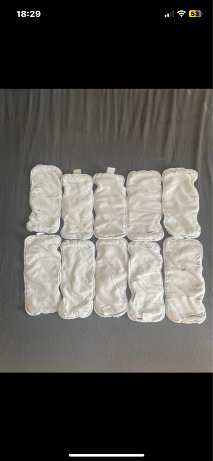 Lot inserts absorbant
