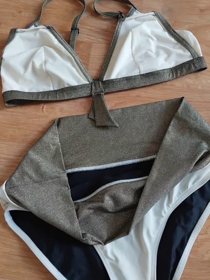 Maillot de bains deux pièces neuf femme 44 - photo numéro 7