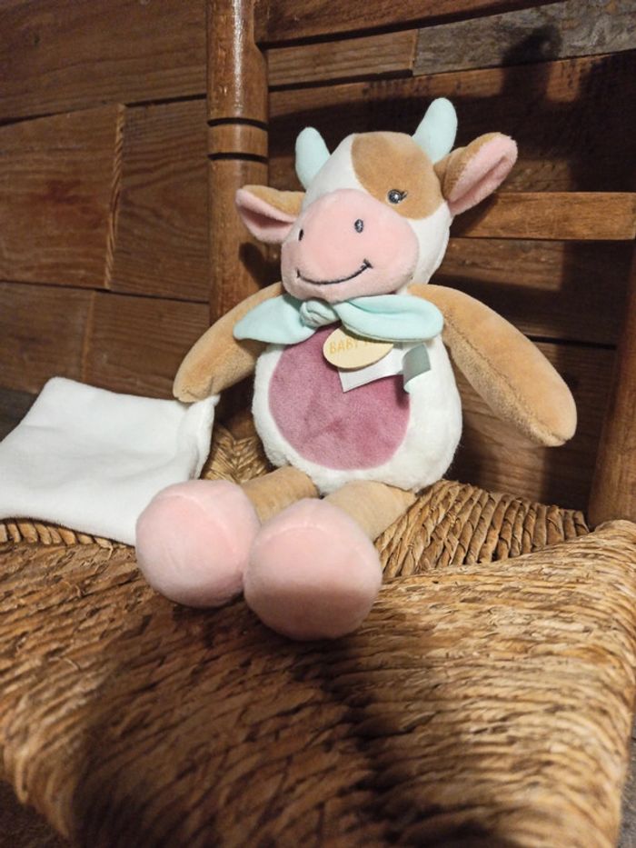Doudou vache baby nat tbe - photo numéro 4