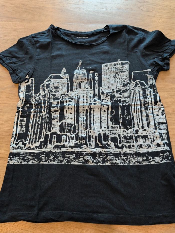 Tee shirt manches courtes imprimé - photo numéro 3