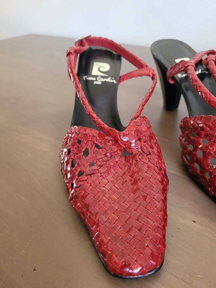 Chaussures à talon vintage pierre cardin 35 - photo numéro 2