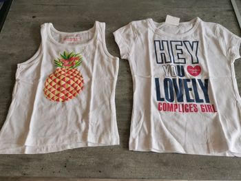 Tee shirt et débardeur complices