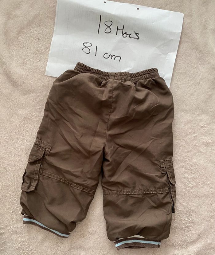 Lot 3 pantalons chauds doublés - 18 mois - Vertbaudet, Kitchoun & autre - TBE - photo numéro 5