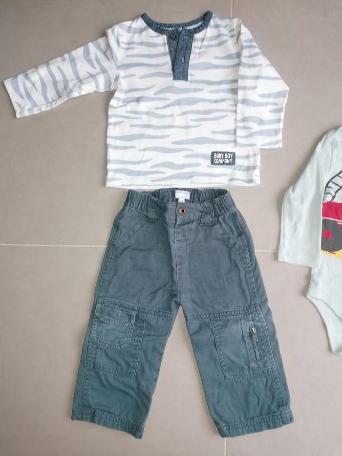 Lot 7 vêtements 12 mois garçon - photo numéro 7