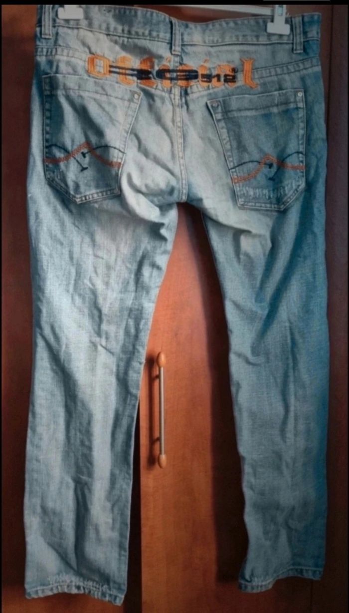Jeans effet délavé et troués taille 48FR - photo numéro 4