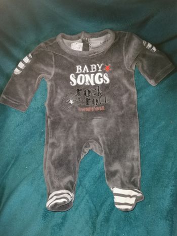 Pyjama sucre d'orge 1 mois