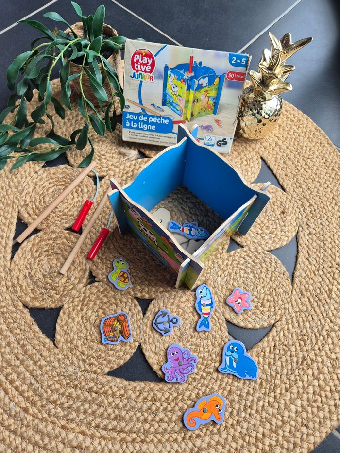 Lot jeux en bois