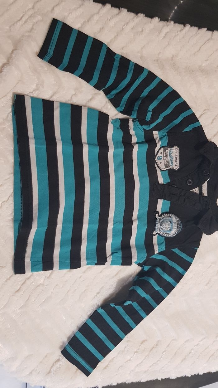 A donner T-shirt polo a manche longue