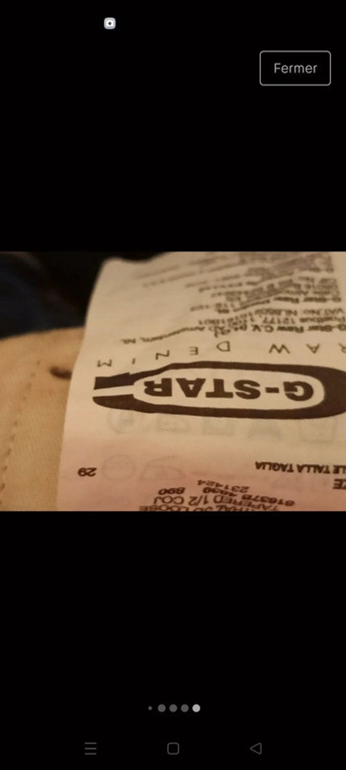 Pantacourt g star - photo numéro 6