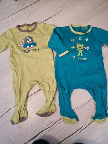 Lot de 2 pyjama orchestra 12 mois