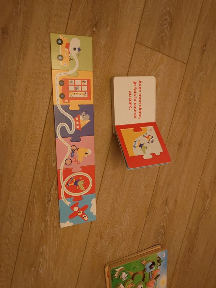 Livre puzzle les véhicules - photo numéro 3