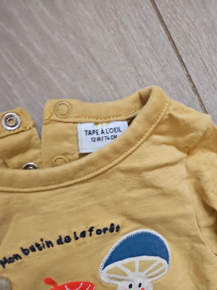 Lot  de 9 t-shirt 12 mois - photo numéro 12