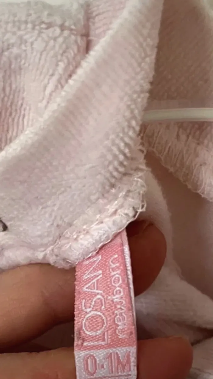 Lot pyjamas naissance en velours 1 mois - photo numéro 3