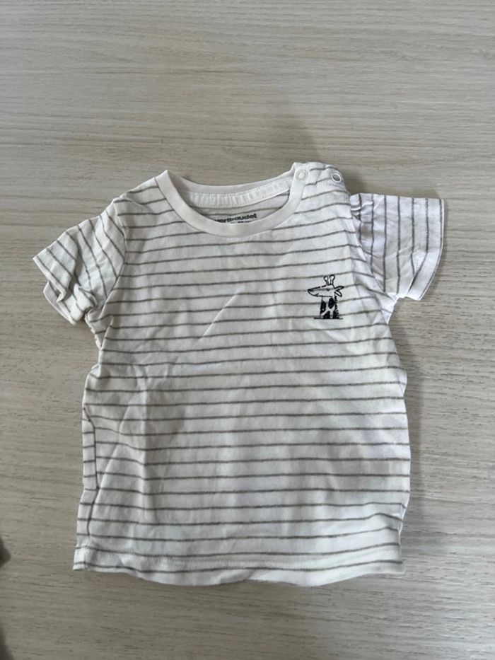 Lot 5 t-shirts Verbaudet 3 mois - photo numéro 5