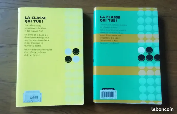 Lot 2 Mangas assassination classroom tome 1 et 2 comme neuf