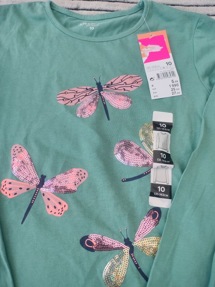 T-shirt fille 10 ans - photo numéro 2