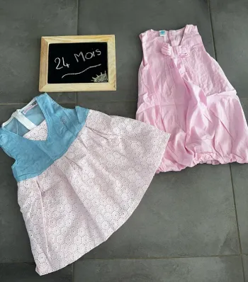 Robe fille 24 mois