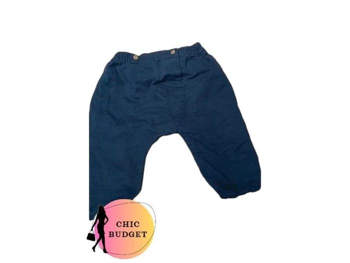 Sarouel Bleu Marine - Confort & Style réunis!