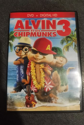 Dvd alvin 3