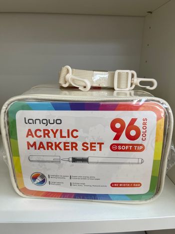 Languo 96 feutres acrylique 