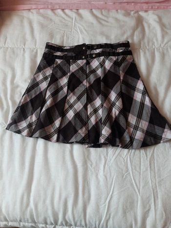 Jupe à carreaux plissée 6/7ans