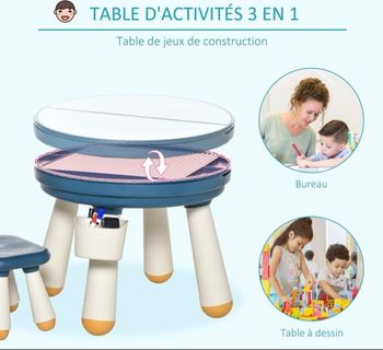 Table d’apprentissage HOMCOM