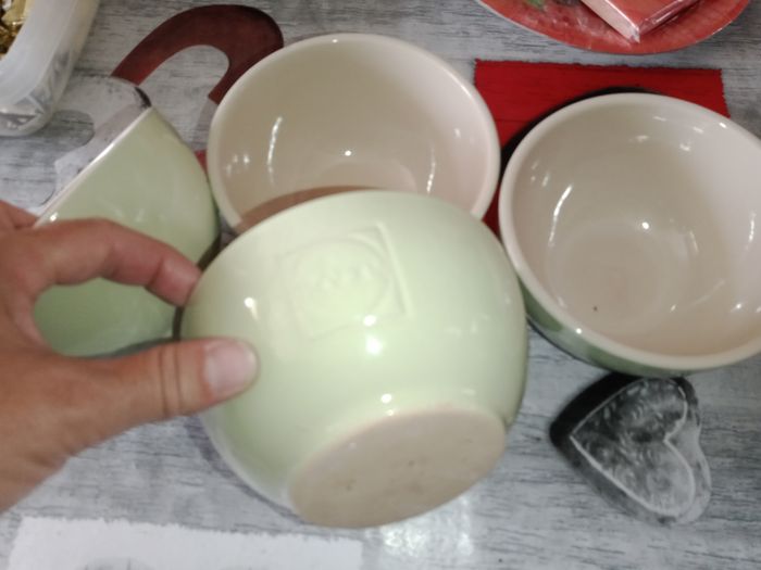 4 bols vert identique - photo numéro 4