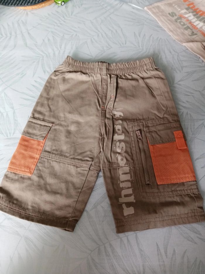 Ensemble tee shirt short Plus 18 mois - photo numéro 3