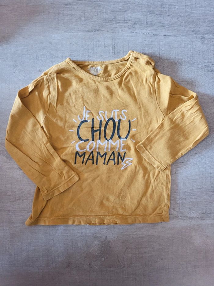 T-shirt kiabi 24 mois