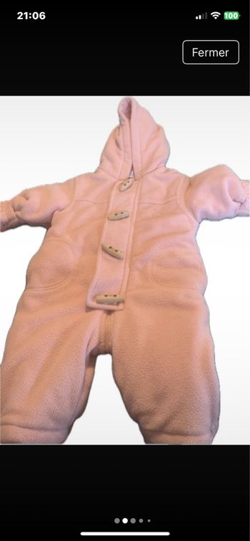 Combi pilote tex baby 3 mois