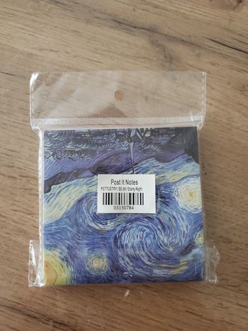 Post-it La nuit étoilée de Van Gogh neufs