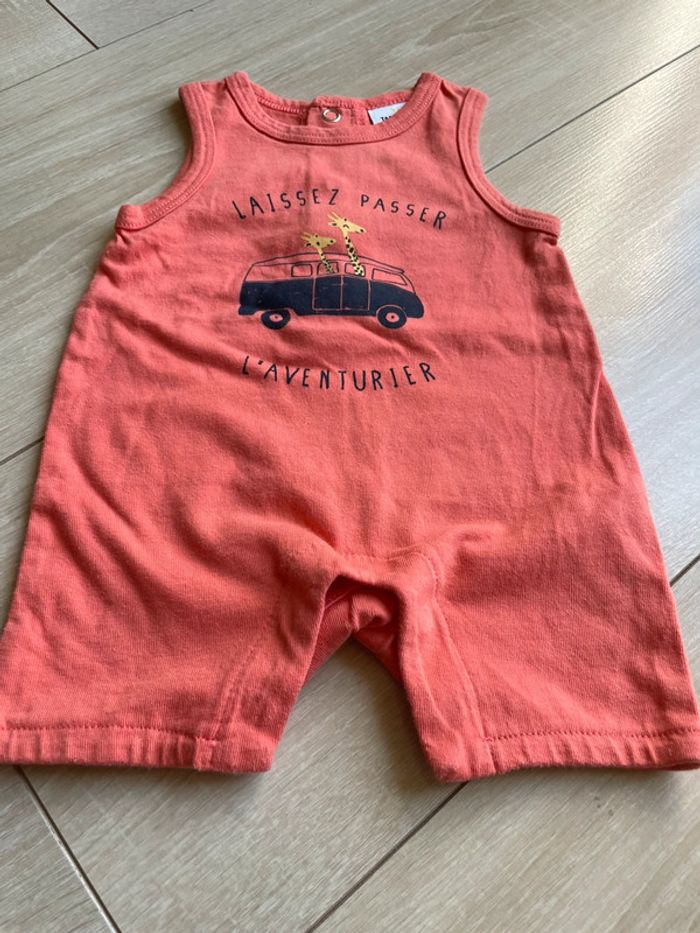 Pyjama été tape à l’œil 1 mois