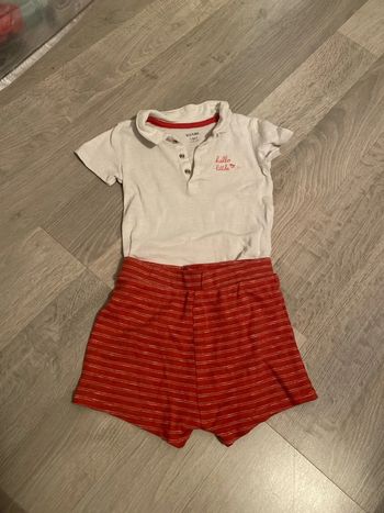 Ensemble été garçon 18 mois