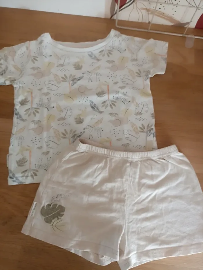 Pyjama short petit béguin 5 ans - photo numéro 2