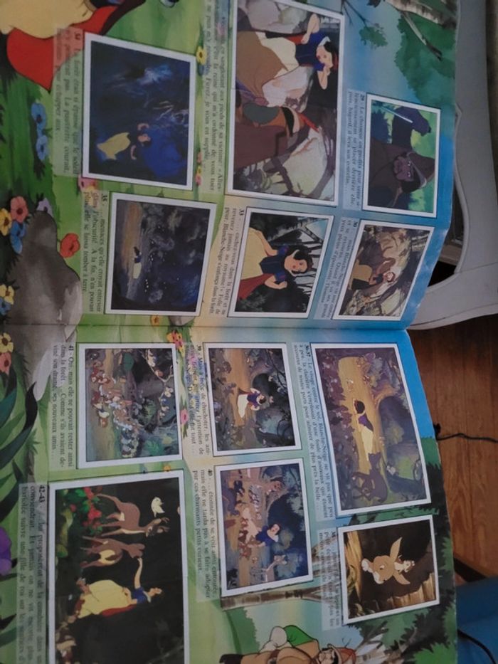 RARE Album Panini complet Blanche Neige Snow White stickers collection Disney - photo numéro 4