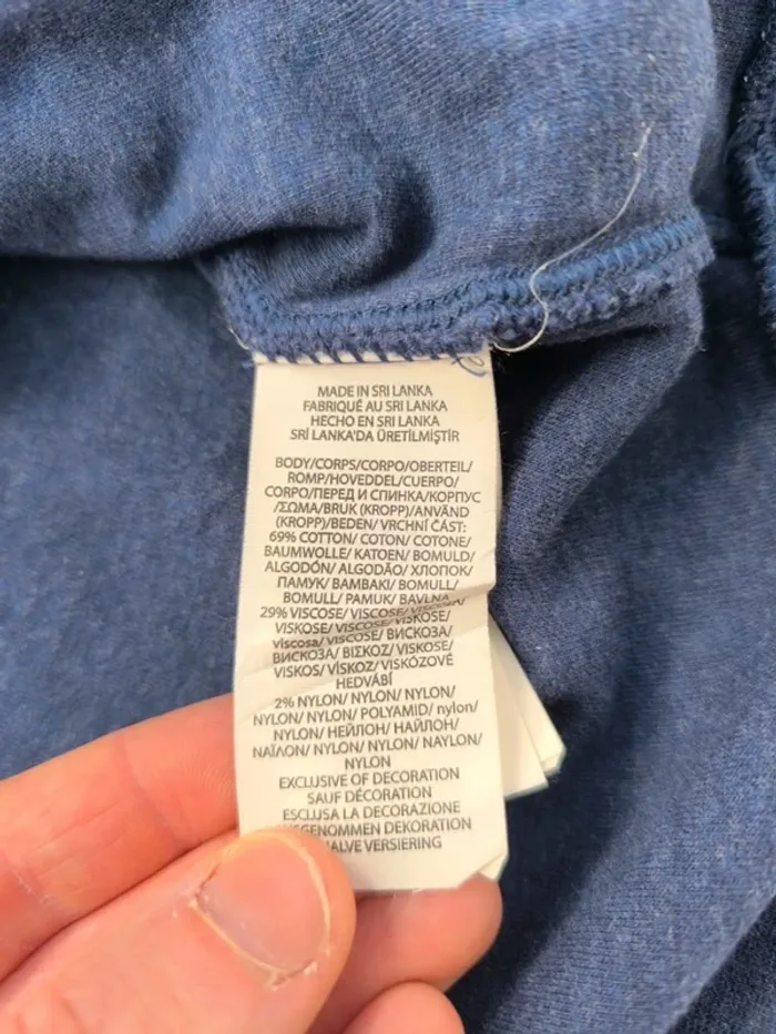 Pull 1/4 zippé Ralph Lauren Polo taille XXL excellent état bleu avec logo - photo numéro 12