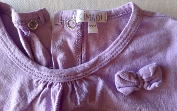 T-shirt fille manches longues 23-36 mois / Kimadi - photo numéro 3