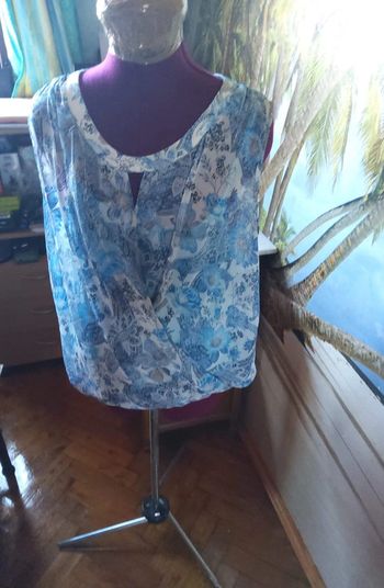 Blouse bleu clair
