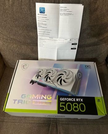 Rtx 5080 gaming trio white