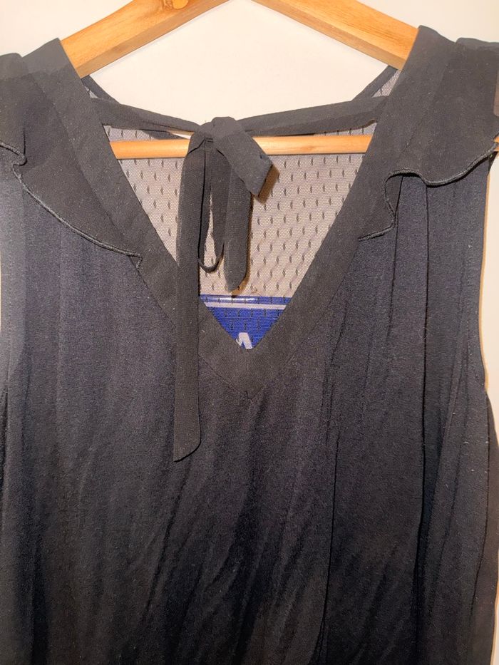 Haut noir femme Naf Naf taille M - photo numéro 2