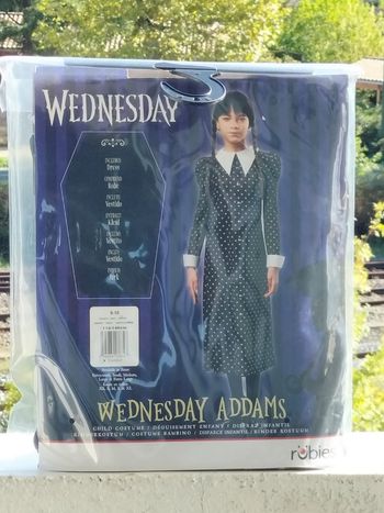 Déguisement famille Addams mercredi 9/10 ans