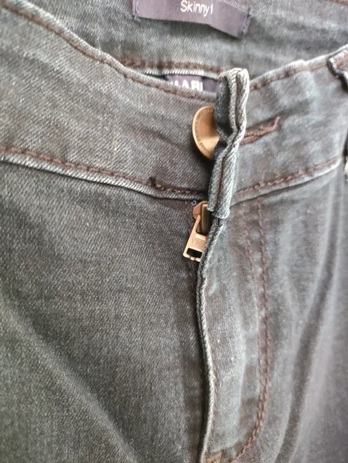 Jean bleu brut femme T42 skinny fit kiabi - photo numéro 5