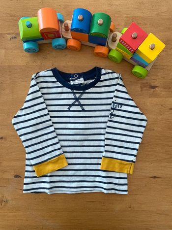 Tee shirt ML - Terre de Marins - Taille 12 mois