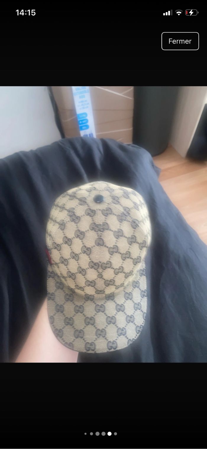 Casquette Gucci 1.1 identique - photo numéro 2