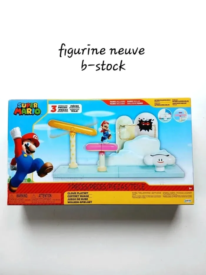 Coffret nuage figurines Super Mario Jakks Pacific
