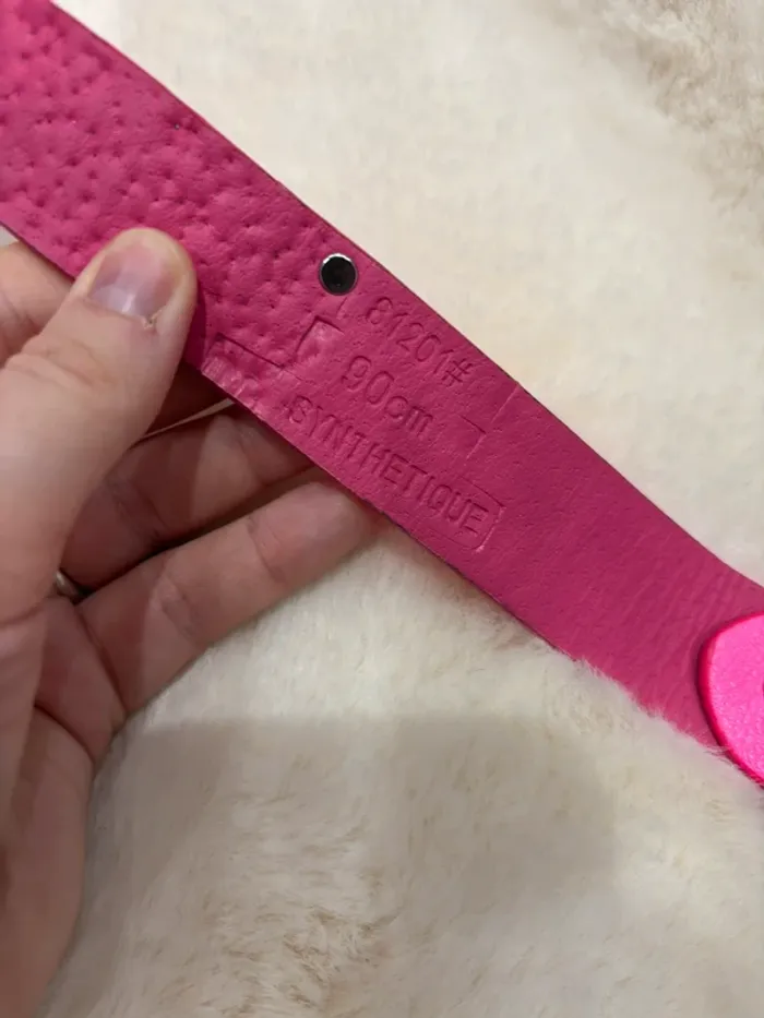 Ceinture rose - photo numéro 6